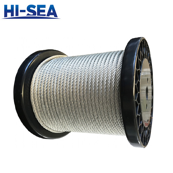 8×K26WS Oiled Compact Strand Steel Wire Rope